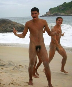 Naked Guys in Nature