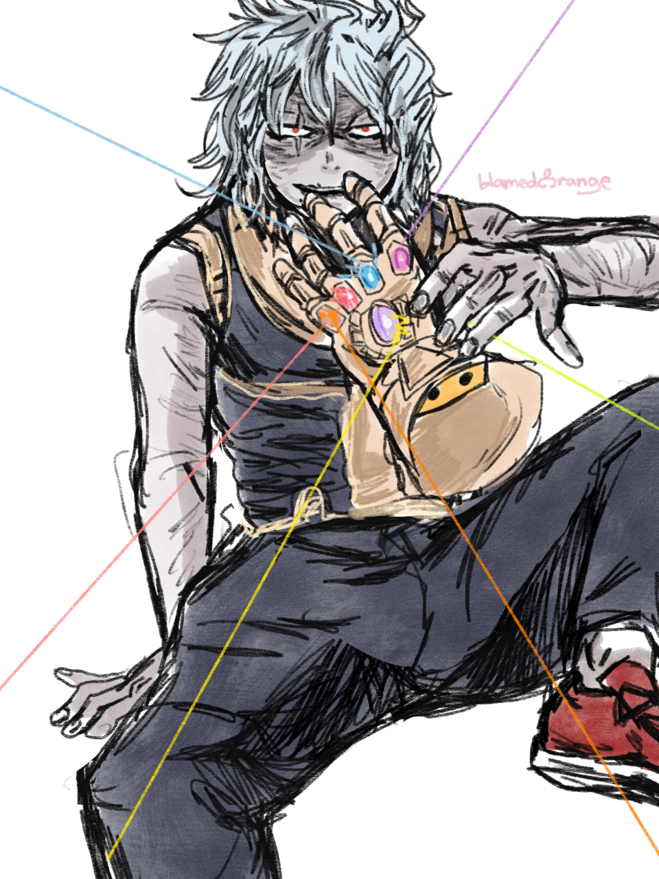 blamedorange:  MHA x Avengers pt.6 !!! THE VILLAINS ?![the heroes]Also I haven’t