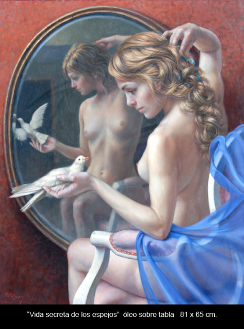 Vida Secreta de los Espejos (The Secret Life of Mirrors) by Alex Alemany(Artist’s Website)