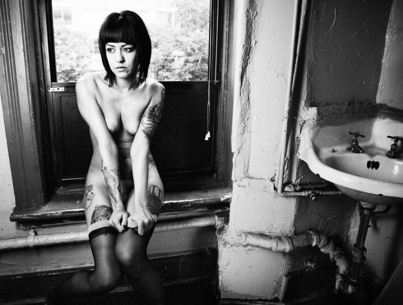 inkedgirls:  Johannie in Room #101 (by vk photography)