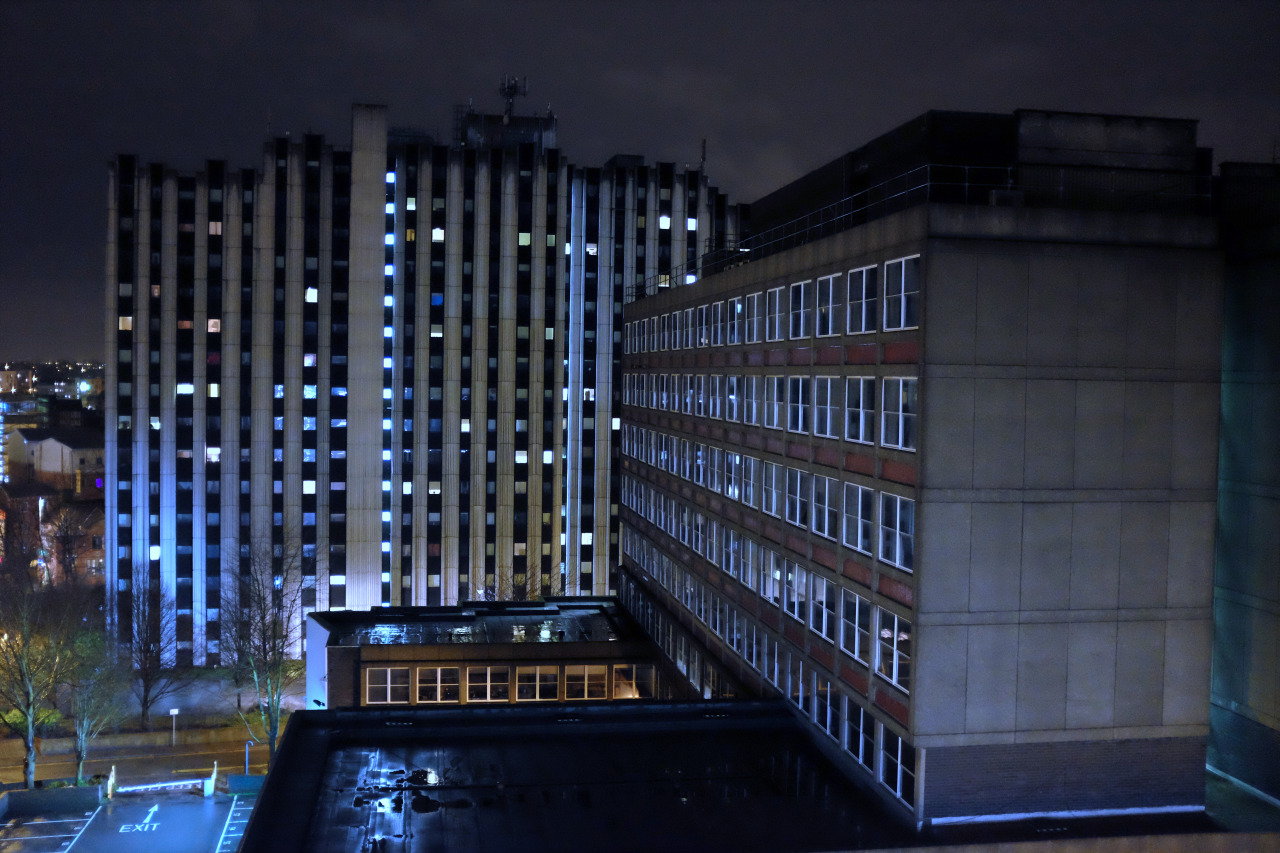 scavengedluxury: De Montfort House. Leicester, February 2015. 