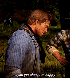 shandrias: “You are a sick man, Arthur Morgan, a very sick man indeed.”