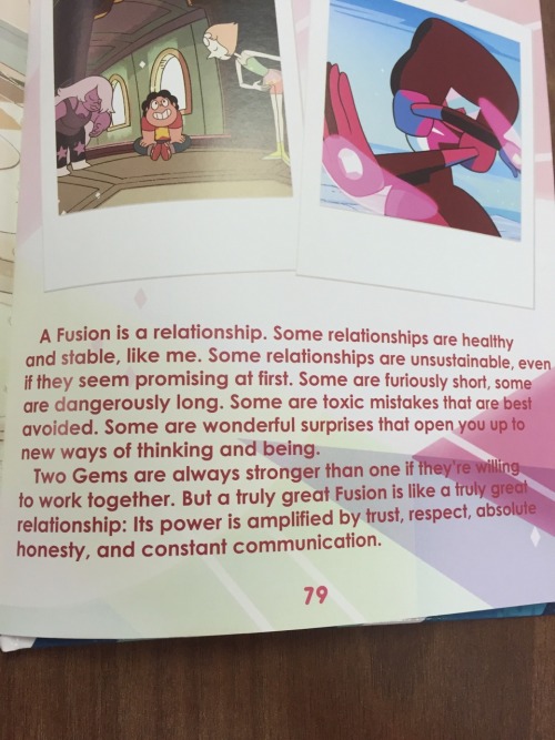 pastelroyalty:Thank you Rebecca sugar for teaching young kids about healthy relationships