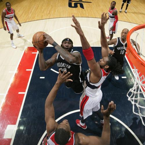 reggie evans vs the wizards