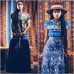 niapsou:Niapsou S/S 16 Fulani  Photographer: Ben CK  Models: Erin Miro Nika Arthur and
