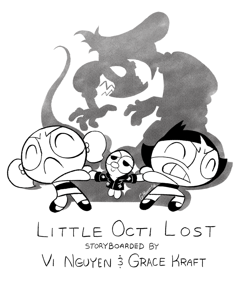 gracekraft: One of my favorites of the earlier eps I helped with, Little Octi Lost