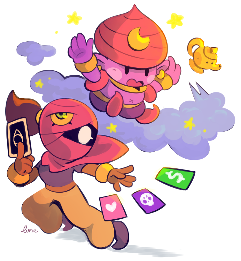 Lune S Art Stuff I Love Brawl Stars - imagens de cartas do brawl stars