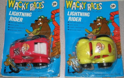 LarDIME STORE: 1971 Wacky Races Lightning Riders