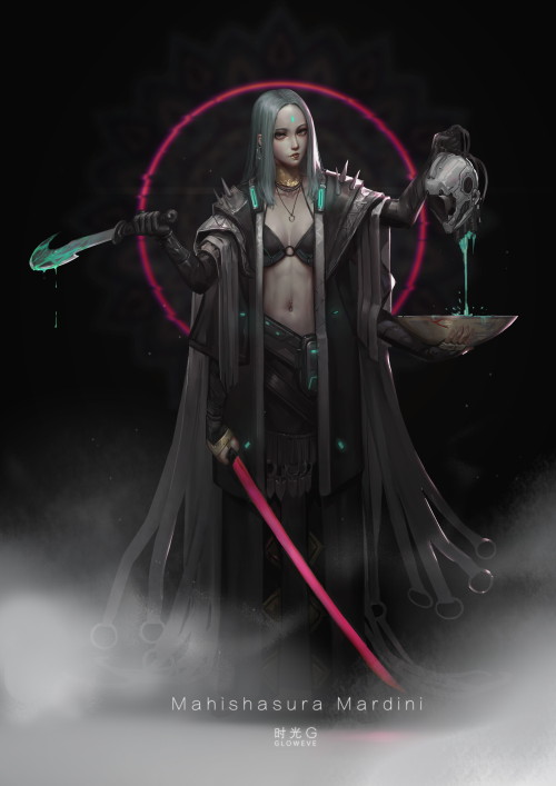 Kali eve Glowhttps://www.artstation.com/artwork/oAzoJL 