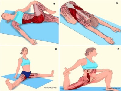 taichi-kungfu-online:  18 pictures that show you exactly what muscles you are stretching