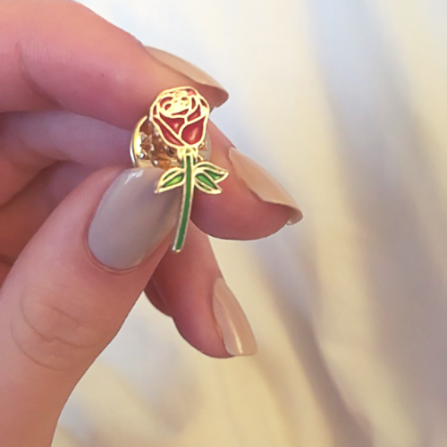 Mini Rose Pin - Only $0.49 sold here!