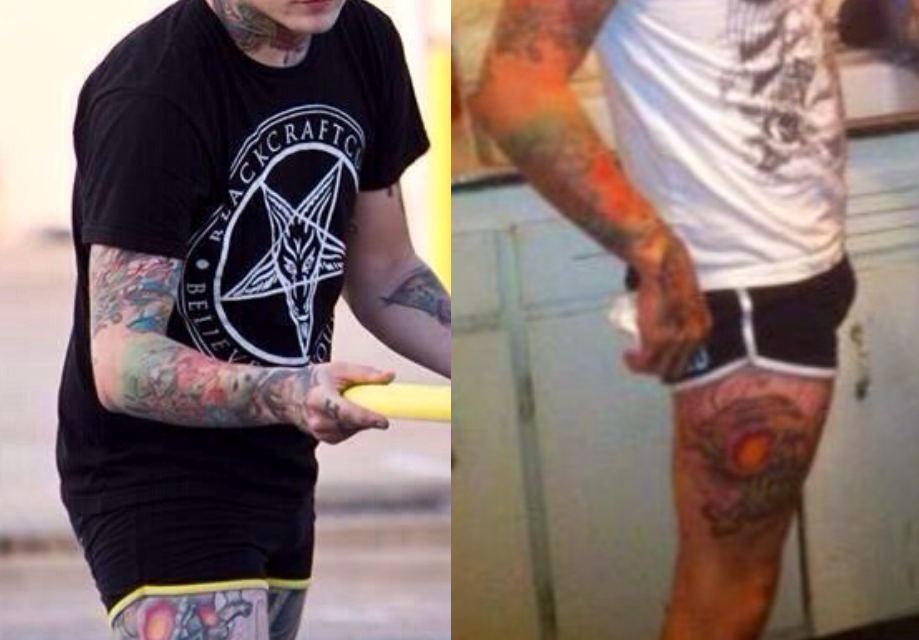 balz-probably-hates-you:  ✭ Balz’ tattoos ✭ (Not all are shown here or captured
