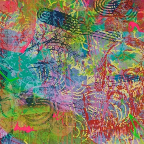  New! 'Abstract Feelings ' Close-up //#abstractexpressionism #abstractart #prana #feelings #chakra #thirdeye
