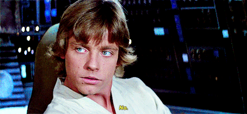 strwrsdaily:So… what do you think of her, Han?  I’m trying not to, kid! Good&helli
