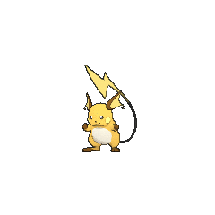 Rating Of Every Raichu Sprite From Main Series Pokemon Games