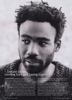 ibraake:   donald glover for outmagazine