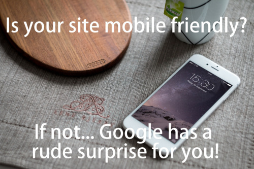 Is Your Mobile Site Google Friendly? #mobilegeddon is upon us.Today, April 21st, is the deadline to 