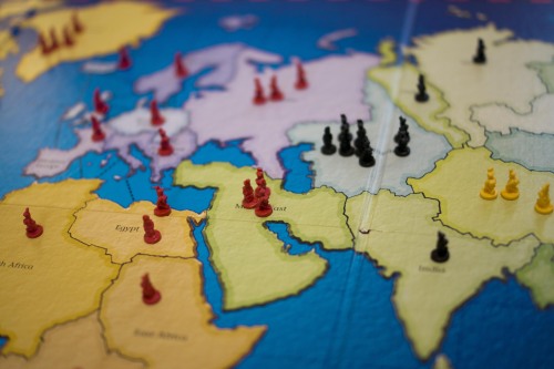 rachelhendrick:I just learned how to play Risk, and I’m dominating. I’m not a strategist by any me