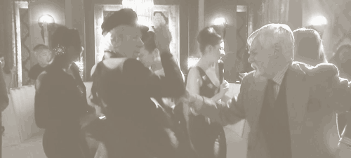 starbuckara:  here, have a gifset of gandalf and the master dancing to kesha 