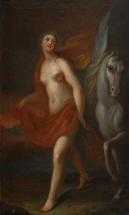 Athena and Pegasus, Georg Engelhard Schröder (1684-1750)