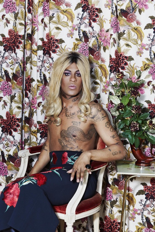 genderfork:Mykki Blanco by Danielle Levitt for Numero Magazinestyled by Kat Typaldos / hair David Cr