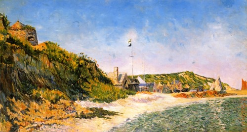 Port en Bessin, the Beach, 1883, Paul SignacMedium: oil,canvas