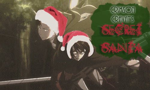 crimsoncravat:  The Crimson Cravat is officially inviting you to be a part of the Crimson Cravat Secret Santa or CCSS!! Secret Santa: an exchange of gifts with an anonymous name. :) So here’s how it’s going to work: -Reblog this post. -Any URL that