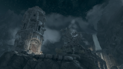 highsepton:  Markarth at night.