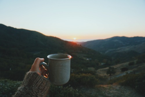 hannaoliviaway: cheers to the sunset. ☀️