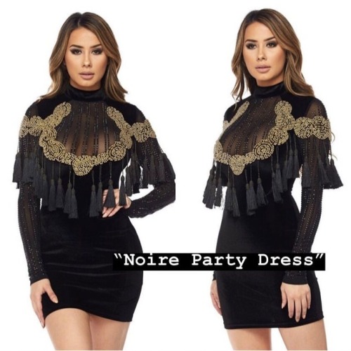 “Noire Party Dress” Shop www.hauteprive.com • • • #HautePrive #curvy #fashion #shopnow #handbags #he