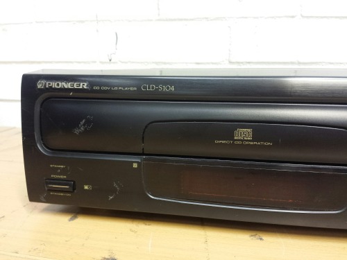 Pioneer CLD-S104 CD / CDV / Laser Disc Player, 1994