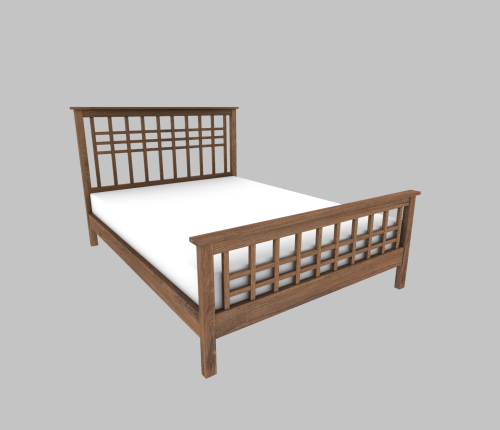 Craftsman High Footboard Bed - Now available for everyone!Enjoy!Craftsman High Footboard Bed - six s