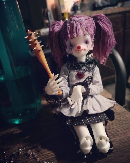 #bjd #abjd #resinsoul #resinsoulhybrid #dollchateau #dollchateaupuppet #clown www.instagram.