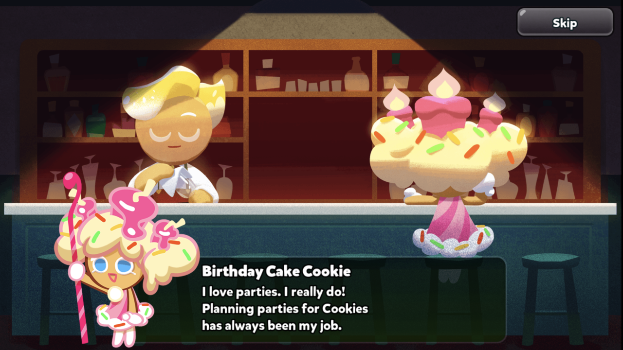 Im Sweet As I Am Bitter Cookie Run Devs Meet Birthday Cake