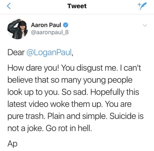 juliechicken: Aaron Paul, the only Paul that matters.