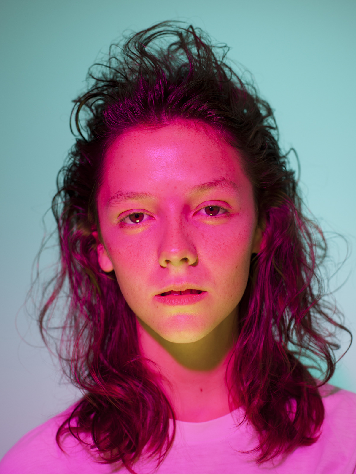 oystermag:  Beauty Daily January: Erratic  Hair: KMS California Hairplay Dry waxMakeup: