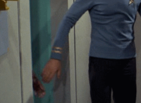 illogical-trash: hekate1308: Very important scene from Turnabout Intruder.  CAPTAIN, CAPTAIN WE