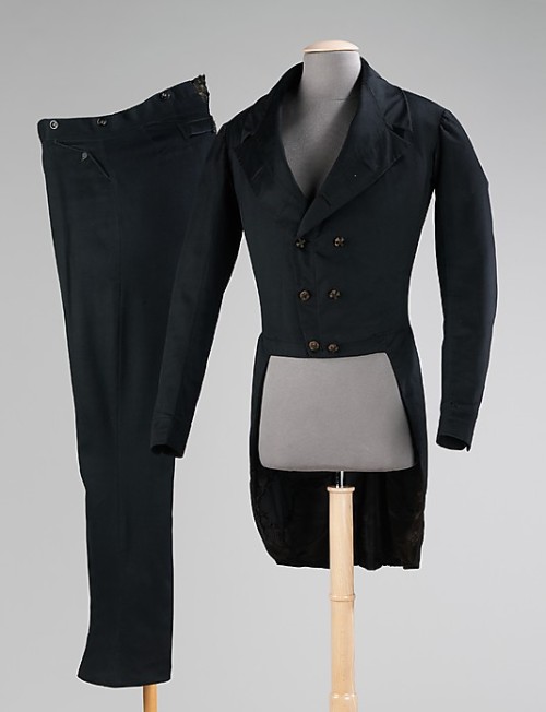 omgthatdress:Suit1830sThe Metropolitan Museum of Art