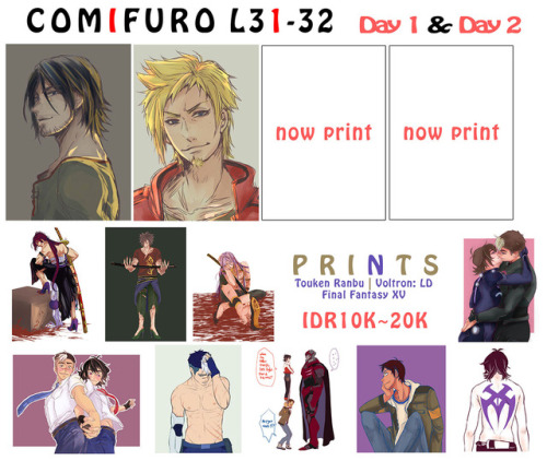 alkeou: Catalogue for Comifuro 9!! There’s also Noct bday comic free paper, just come and ask XD Up