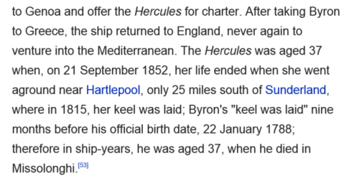 moosearesocool:why is the wikipedia article on lord byron trying so hard to prove their point, that 