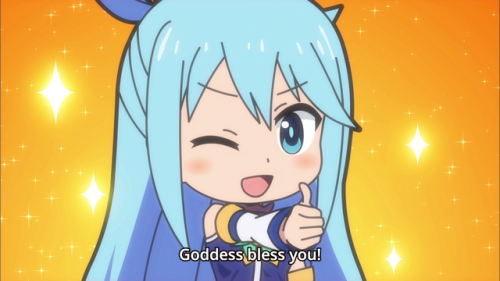 Our lord and savior Aqua has returned. 