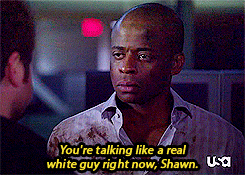 sourcedumal:  blaquerose:  heirofmedusa:  Real nigga moment.  I love Shawn and Gus