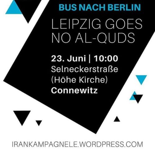 #Leipzig Peeps! Holt euch eure Bus-Tickets in der B12 #noalquds #freegazafromhamas #standwithisrael 