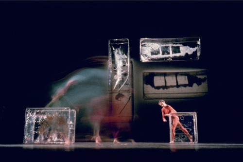 Merce Cunningham in Walkaround Time, 1968Photo by James Klosty