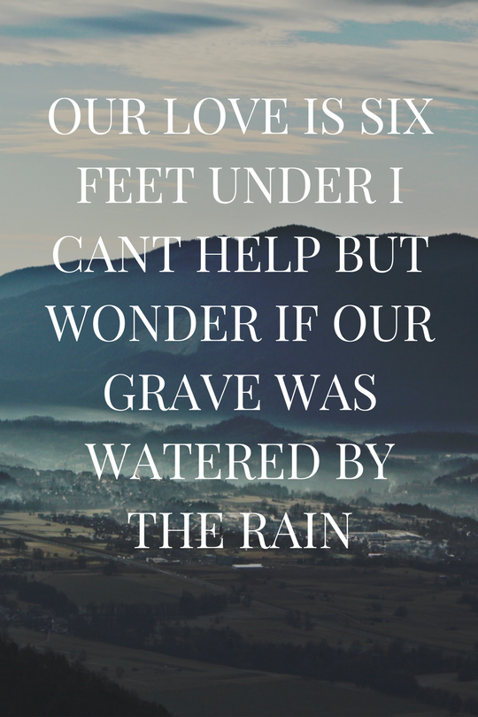 Lyric Wallpapers Six Feet Under Billie Eilish