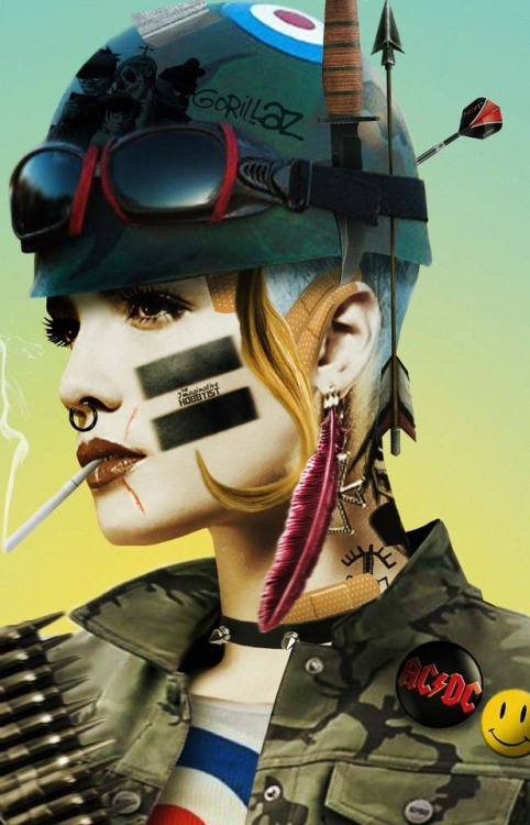 the-imaginative-hobbyist: Tank Girl - Halsey #MakeItSo 