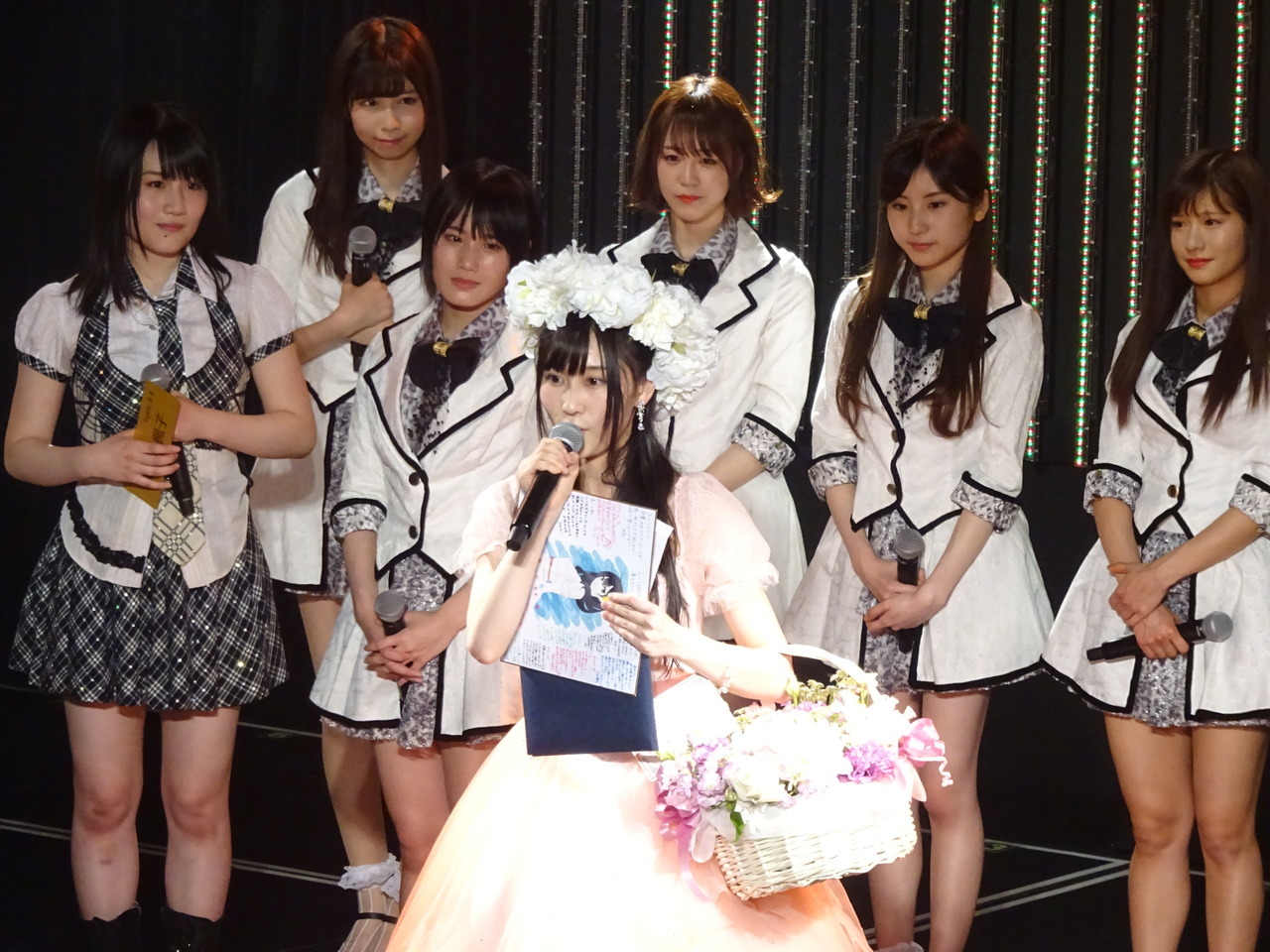 sayamirupost:180410 NMB48 Team BII - Yagura Fuuko graduation stage