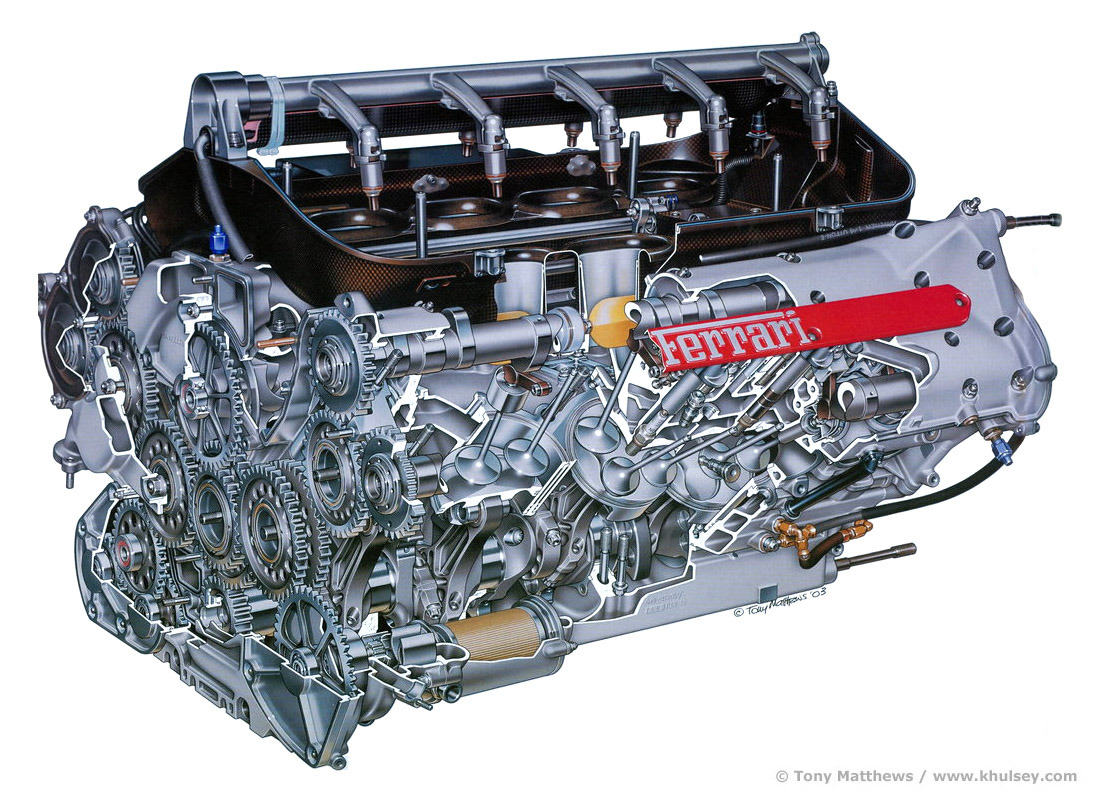 sharonov:  Ferrari F1-2000 3-Litre V10 Engine