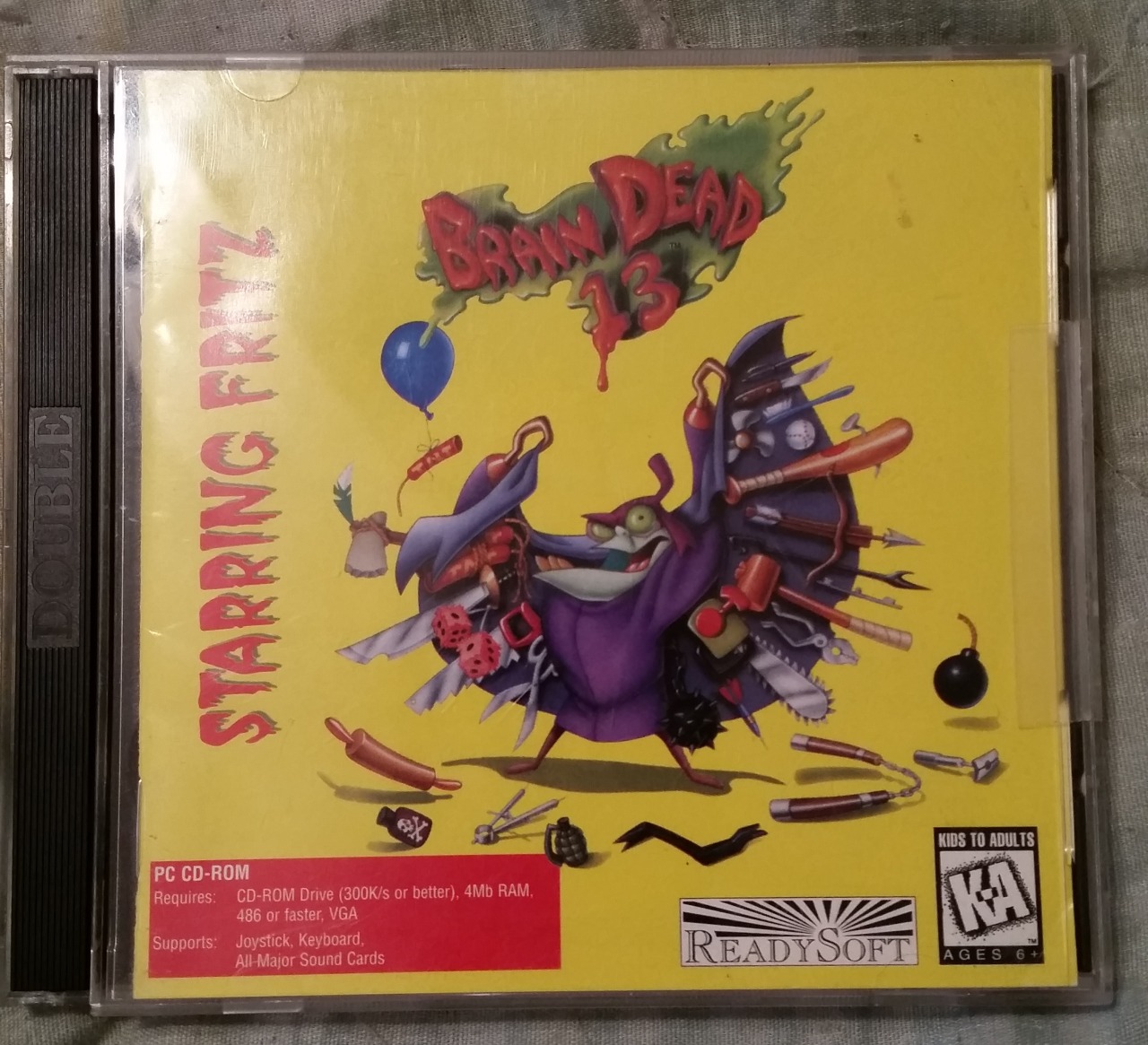 Left-Handed Catcher — Successfully acquired Brain Dead 13 in