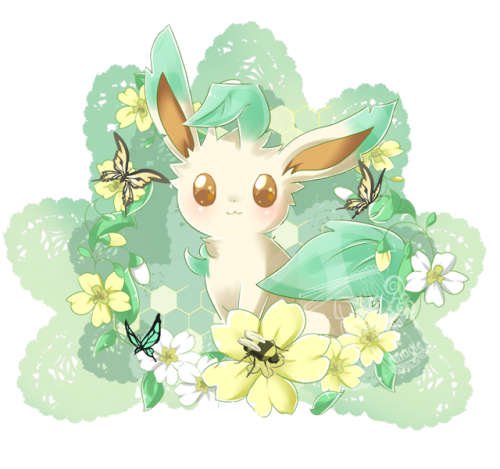 eeveelutions-and-friends:  Eeveelutions by Ayasal I recommend checking out the rest of her gallery, she has really pretty art!